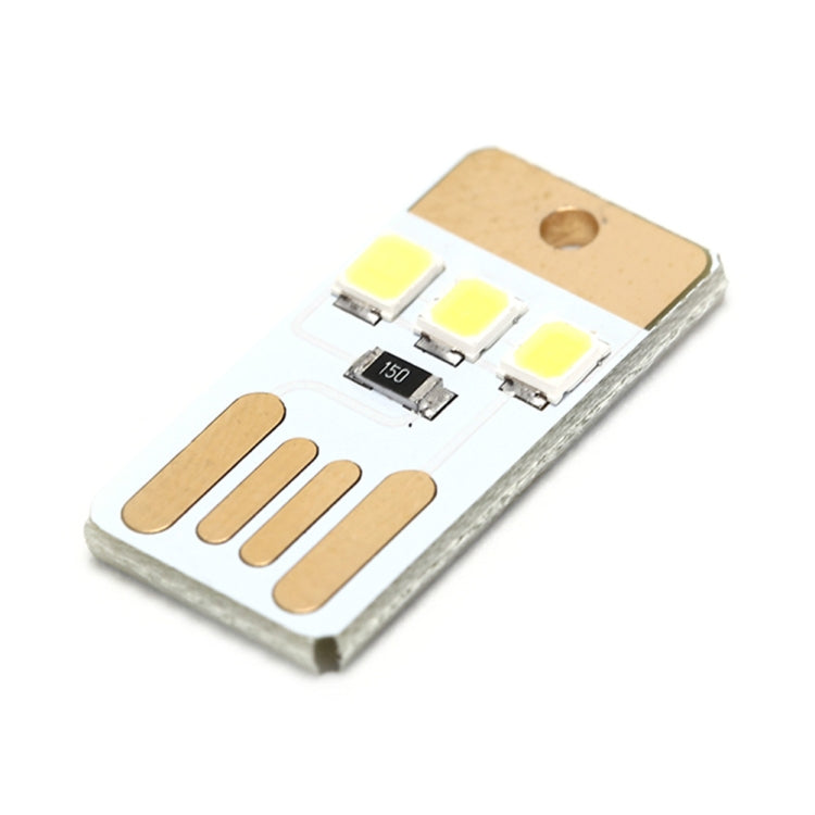 Luce notturna LED portachiavi USB mini pocket 10 pezzi