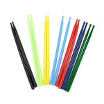 2 PZ Bacchette Kit per batteria Accessori Bacchette in nylon, Yellow, Light Blue, Black, Light Green, Red, Navy Blue, Dark Green