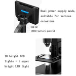 Microscopio digitale 2000X con display IPS HD da 7 pollici - immagine 4