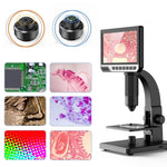 Microscopio digitale 2000X con display IPS HD da 7 pollici - immagine 8