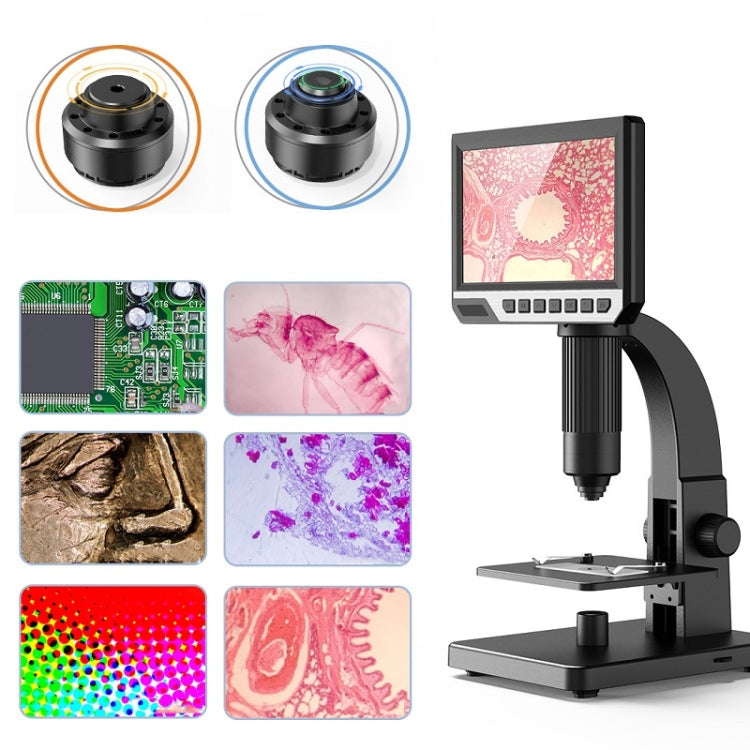 Microscopio digitale 2000X con display IPS HD da 7 pollici - immagine 8