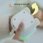 Lampada Notturna LED Vitello in Silicone Ricaricabile