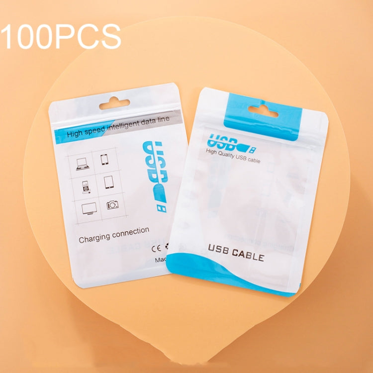 Busta sigillante in plastica per cavo dati 10.5x15cm e 8x14cm