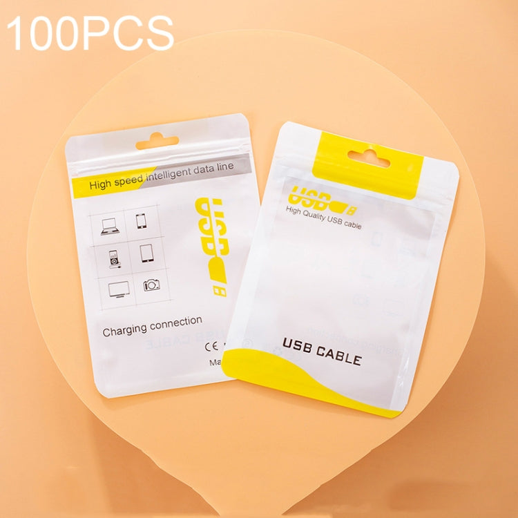 Busta sigillante in plastica per cavo dati 10.5x15cm e 8x14cm