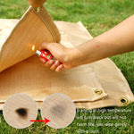 Panno ignifugo in fibra di vetro per barbecue Small 46x44 cm