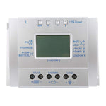 Regolatore di carica solare PWM 12/24V 60A con display LCD