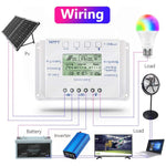 Regolatore solare MPPT 40A 12/24V con display LCD - immagine 4