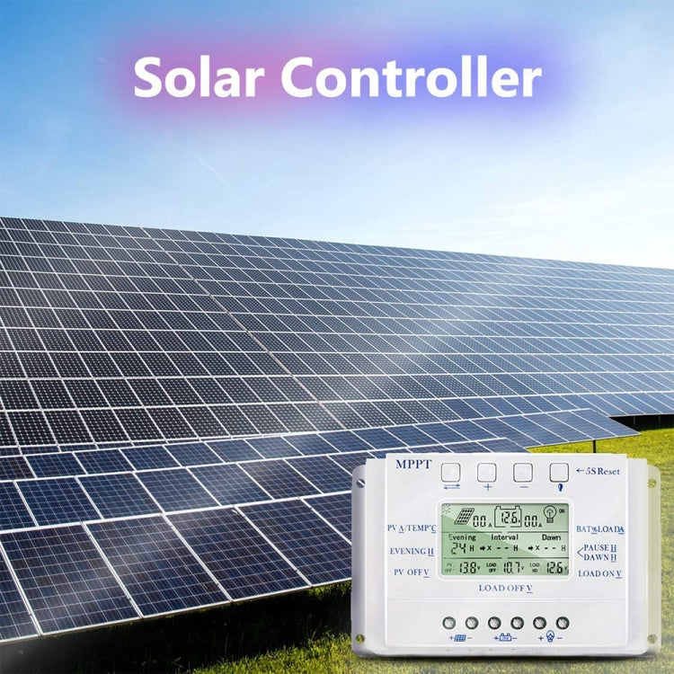 Regolatore solare MPPT 40A 12/24V con display LCD - immagine 6