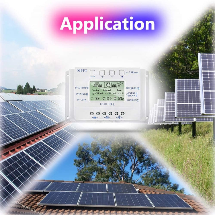Regolatore solare MPPT 40A 12/24V con display LCD - immagine 7