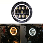 Faro LED per moto 7 pollici con luce di marcia diurna 12V 55W