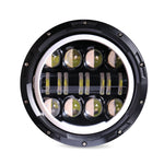 Faro LED per moto 7 pollici con luce di marcia diurna 12V 55W