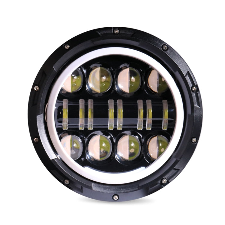 Faro LED per moto 7 pollici con luce di marcia diurna 12V 55W