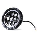 Faro LED per moto 7 pollici con luce di marcia diurna 12V 55W