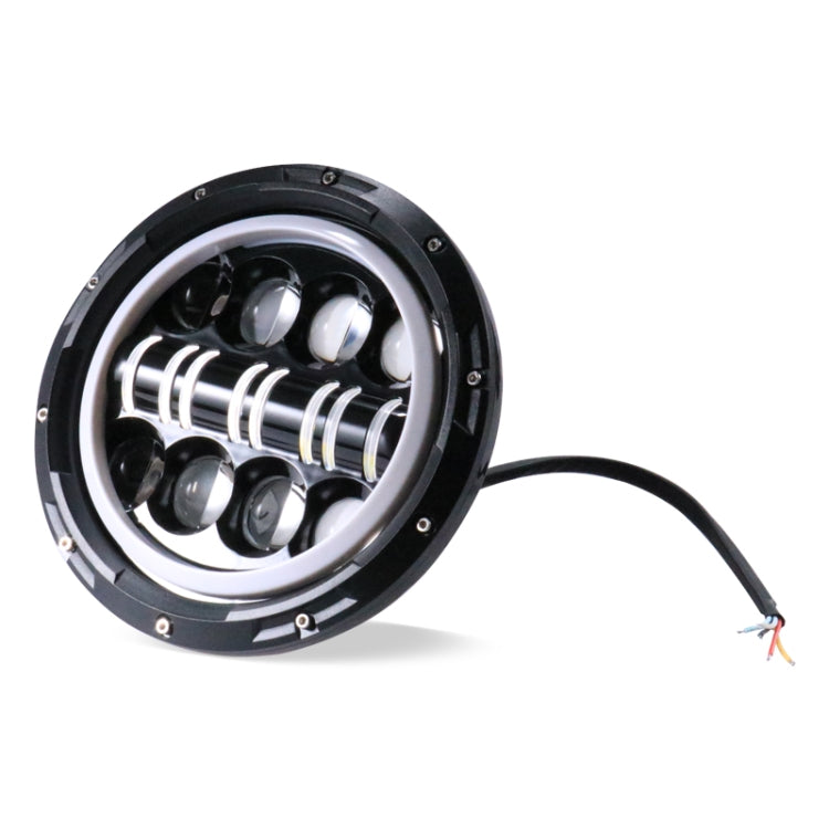 Faro LED per moto 7 pollici con luce di marcia diurna 12V 55W