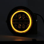 Faro LED per moto 7 pollici con luce di marcia diurna 12V 55W