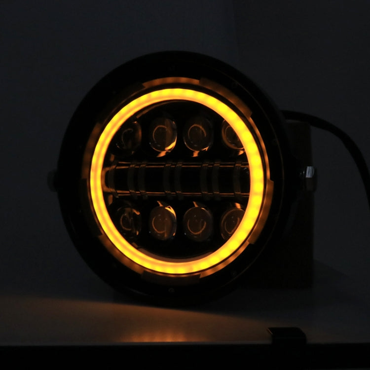 Faro LED per moto 7 pollici con luce di marcia diurna 12V 55W