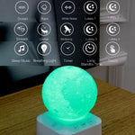 Lampada notte musicale con luce colorata e telecomando