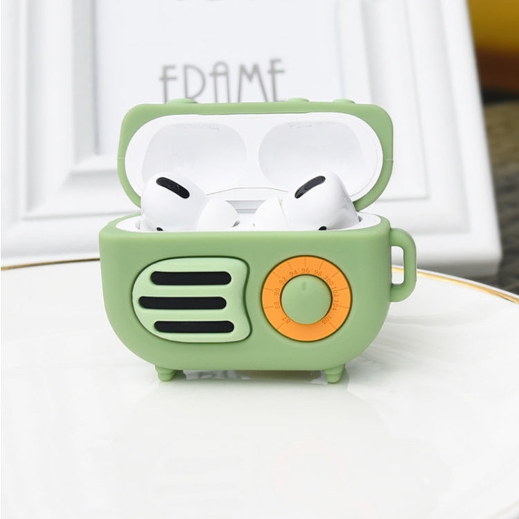 Custodia in silicone retrò per AirPods Pro con accesso alla ricarica - immagine 7