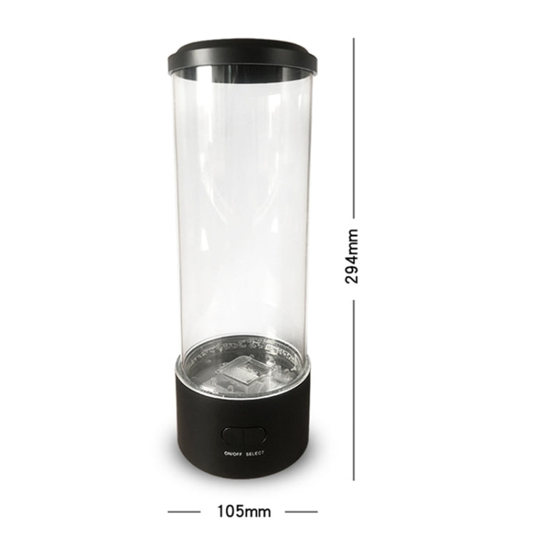 Lampada medusa LED cilindrica con luce USB 10.5x10.5x29.4cm