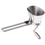 Tritatutto manuale in acciaio inox per verdure ed erbe