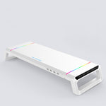 Supporto pieghevole per laptop con illuminazione RGB e 4 USB