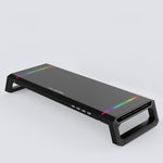 Supporto pieghevole per laptop con illuminazione RGB e 4 USB