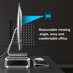 Supporto pieghevole per laptop con illuminazione RGB e 4 USB