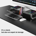 Supporto pieghevole per laptop con illuminazione RGB e 4 USB