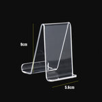 Espositore trasparente in acrilico per smartphone