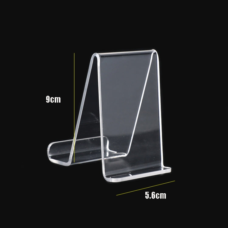 Espositore trasparente in acrilico per smartphone