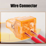 Terminali connettore elettrico VSE-104 in rame, 4 poli, 10 pezzi - immagine 7
