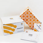 Terminali connettore elettrico VSE-104 in rame, 4 poli, 10 pezzi - immagine 8