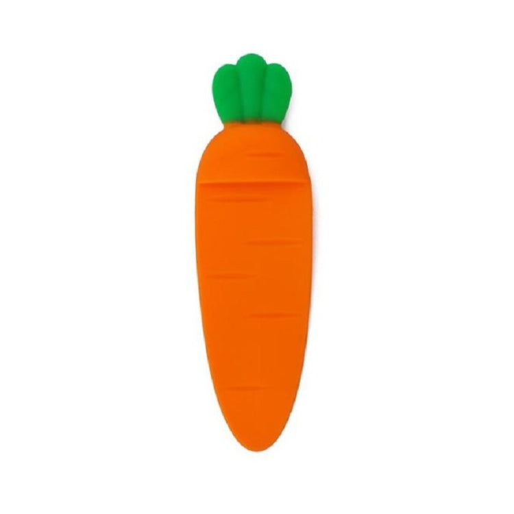 Segnalibro a forma di carota in silicone 12 × 4 × 1 cm