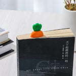 Segnalibro a forma di carota in silicone 12 × 4 × 1 cm - immagine 4