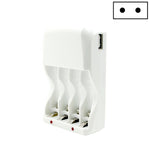 Caricabatterie USB temporizzato per batterie AA e AAA