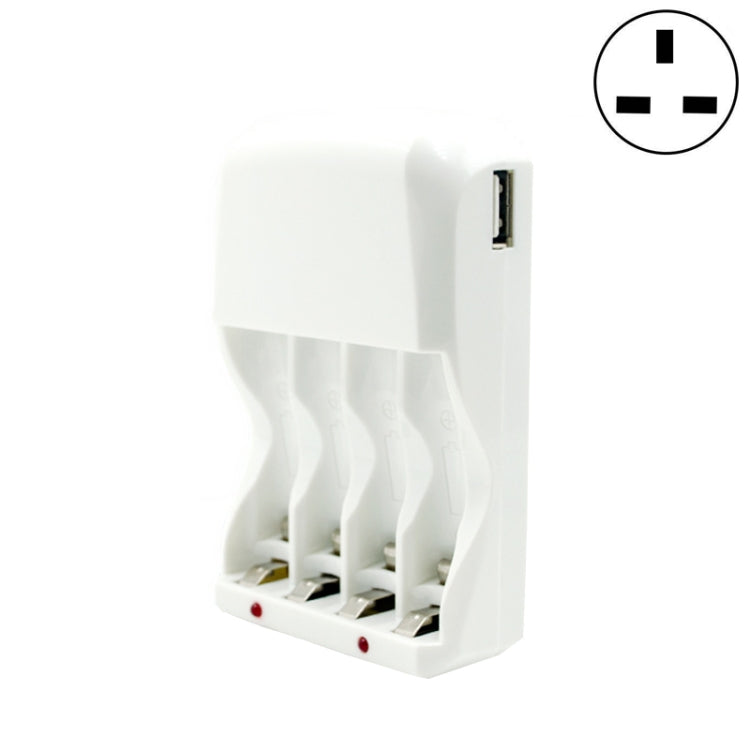 Caricabatterie USB temporizzato per batterie AA e AAA