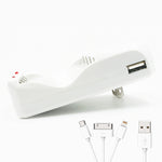 Caricabatterie USB temporizzato per batterie AA e AAA