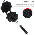 Stampo per waffle in metallo antiaderente 2 pezzi