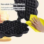 Stampo per waffle in metallo antiaderente 2 pezzi