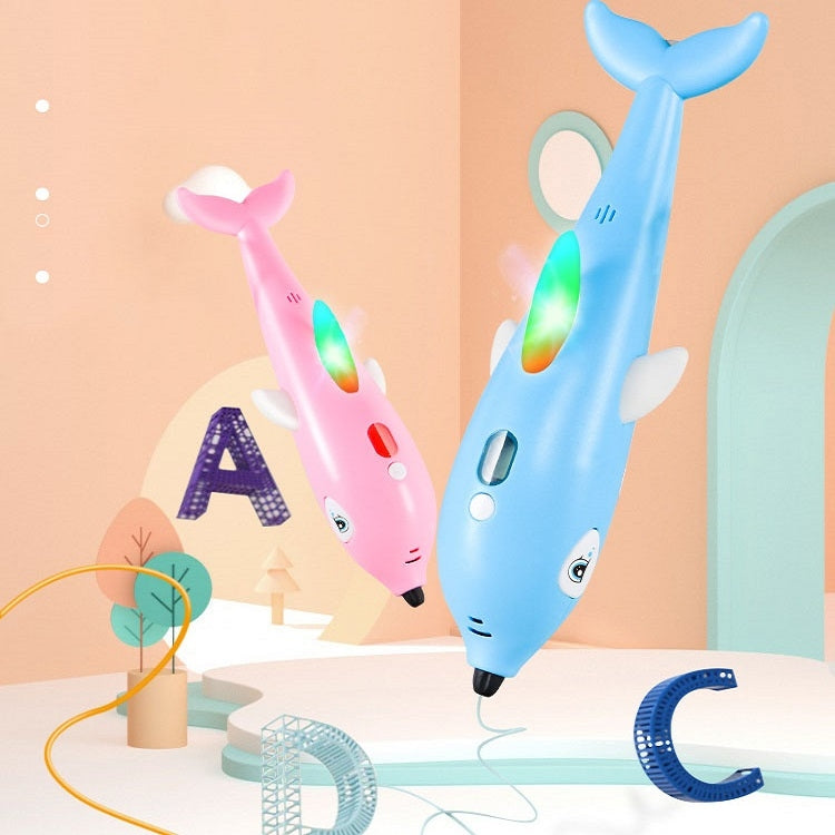 Penna per stampa 3D con schermo LCD e ricarica USB