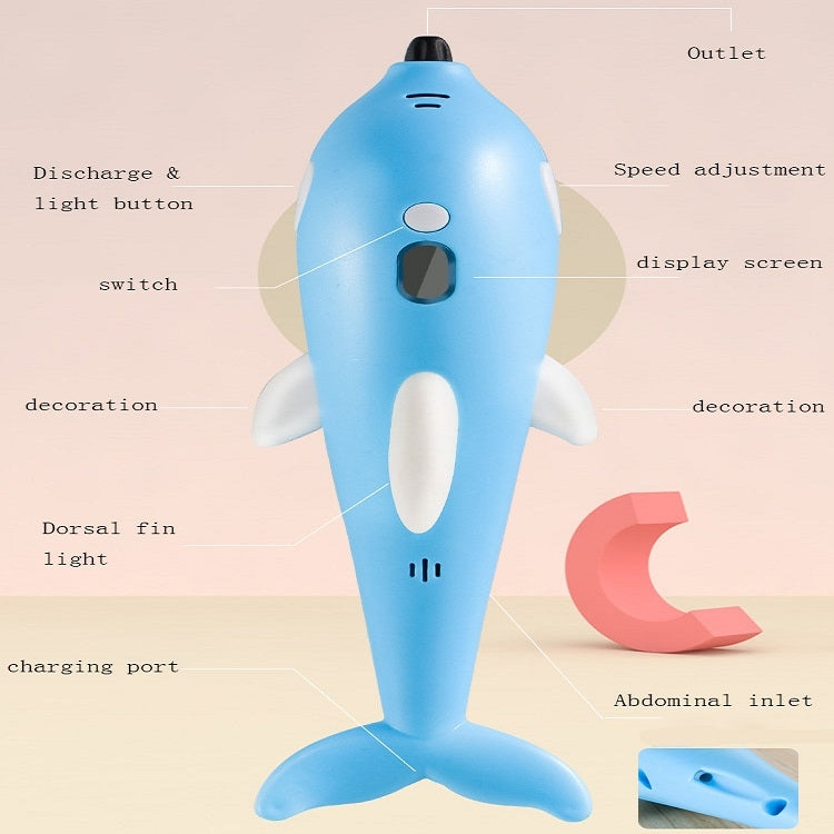 Penna per stampa 3D con schermo LCD e ricarica USB