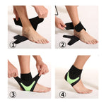 Supporto per caviglia sportivo in neoprene con cinturino