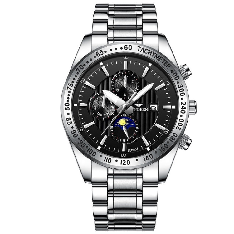 FNGEEN 5800 Orologio da uomo al quarzo 43,5 mm