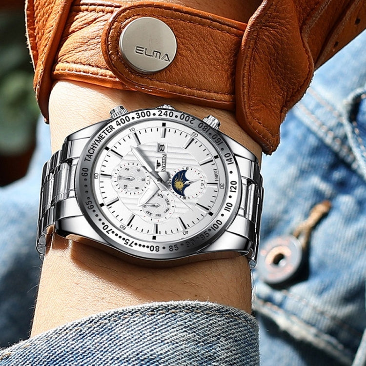 FNGEEN 5800 Orologio da uomo al quarzo 43,5 mm