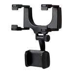 Clip fissaggio supporto telefono specchietto auto 2 pezzi