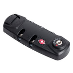 Lucchetto doganale TSA con codice per bagagli 8,5x3,1 cm