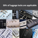 Lucchetto doganale TSA con codice per bagagli 8,5x3,1 cm