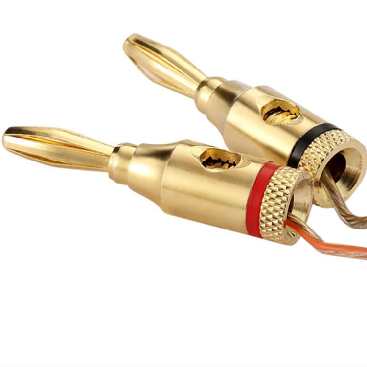 Connettori banana 4 mm placcati oro per cavi audio