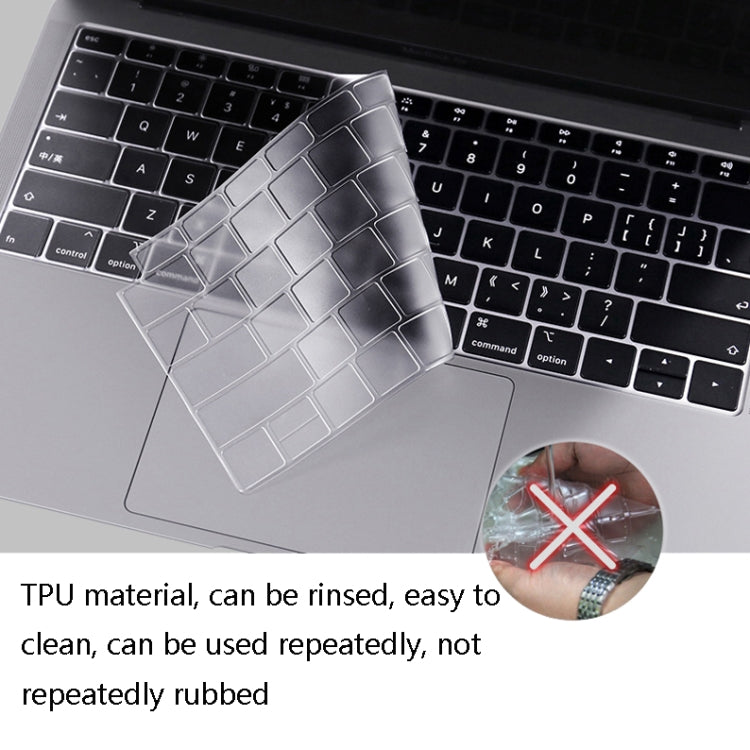 Pellicola tastiera TPU trasparente per MacBook Air e Pro - immagine 9