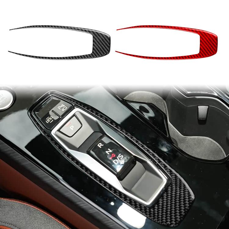 Adesivo pannello cambio in fibra di carbonio per Audi A5 e A6